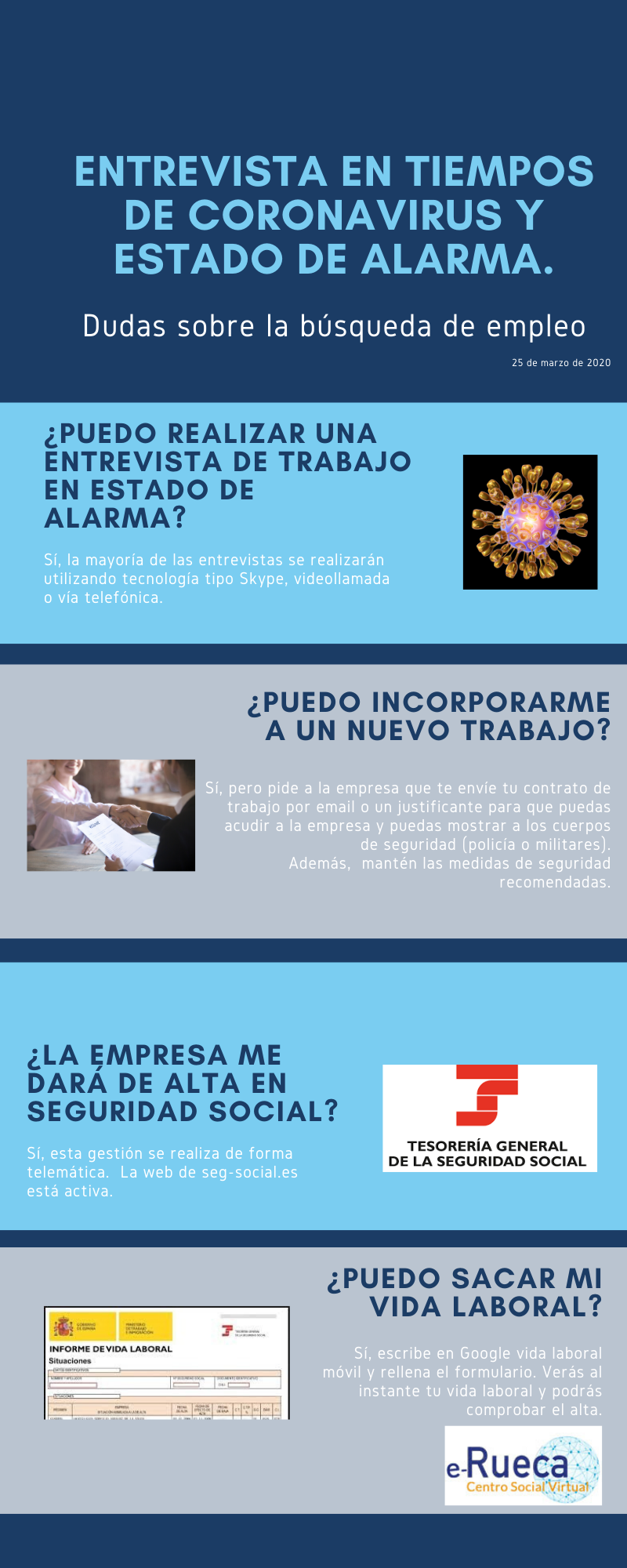 Entrevista en estado de alarma